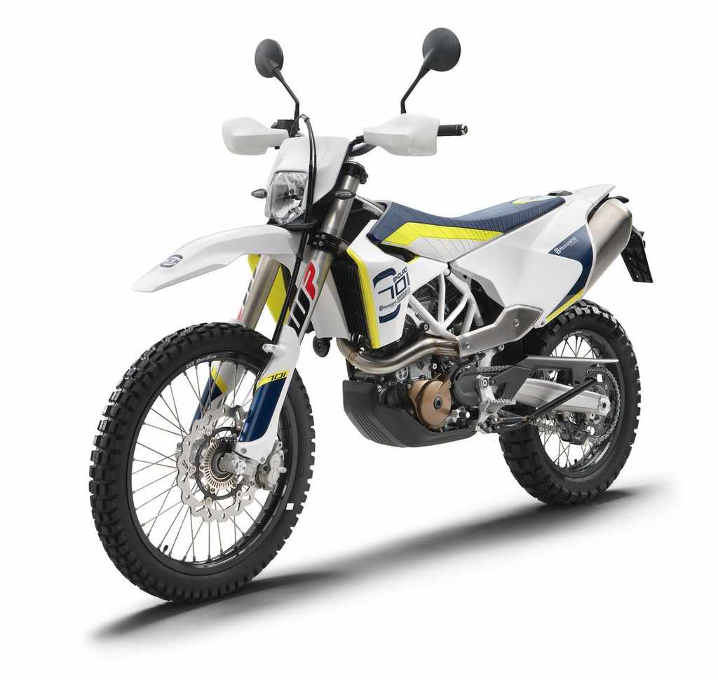HUSQVARNA 701 ENDURO SUPERMOTO 2017-2023 Graphics Template Vector