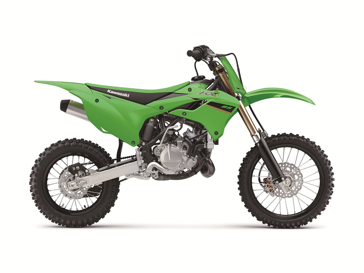 KAWASAKI KX 85 112 2022-2023 template vector graphics
