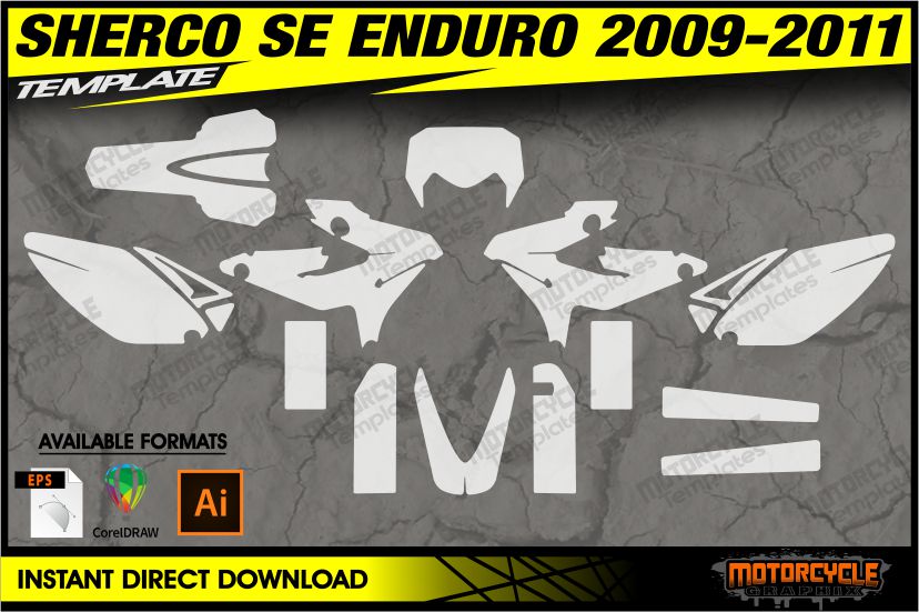 SHERCO SE 250 300 450 510 2009-2011