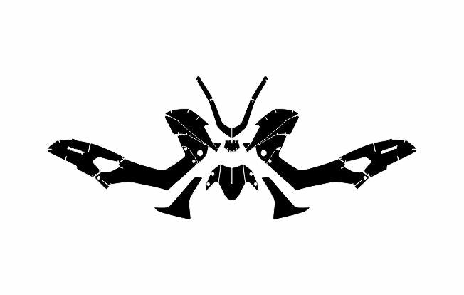 YAMAHA NMAX 2015-2020 Maxi Scooter Graphics Template Vector