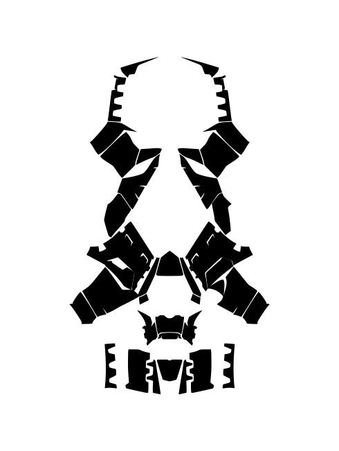 POLARIS SPORTSMAN TOURING 550 850 2013- 2019 ATV Graphics Template Vector