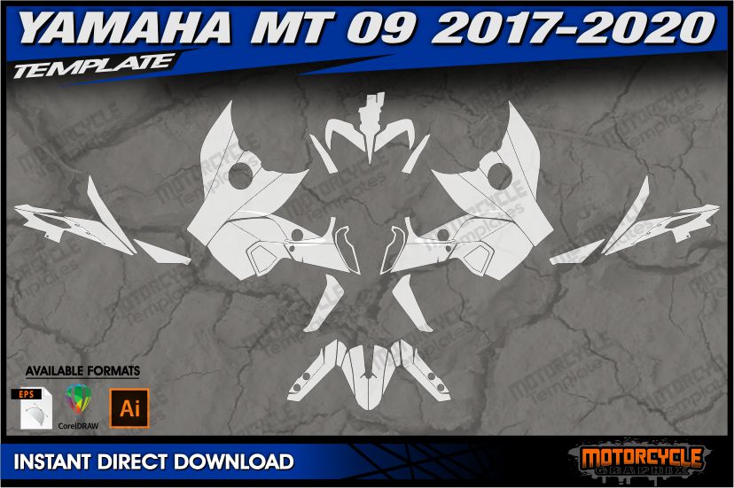 YAMAHA MT 09 FZ 09 2017-2020