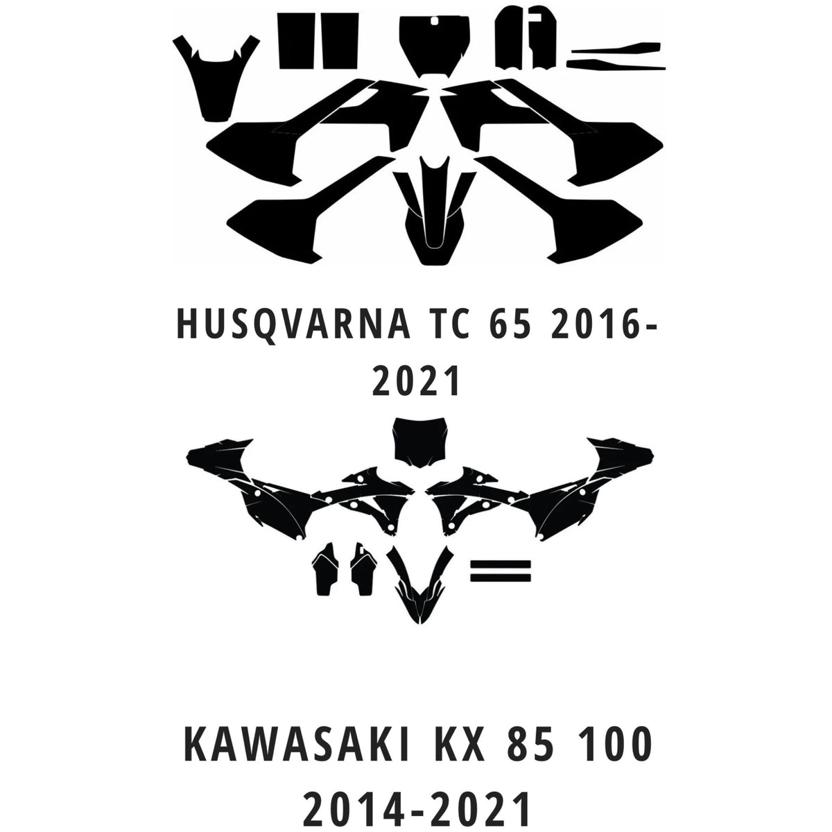 Pack templates 2021 motocross-enduro
