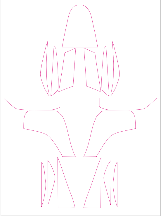 Kawasaki KFX 90 ATV Quad 2007 2008 2009 2010 2011 2012 2013 2014 2015 2016 2017 2018 2019 2020 2021 Graphics Template