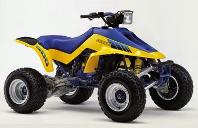 Suzuki LT 500R Quadzilla 1987 1988 1990 ATV Quad Graphics Template