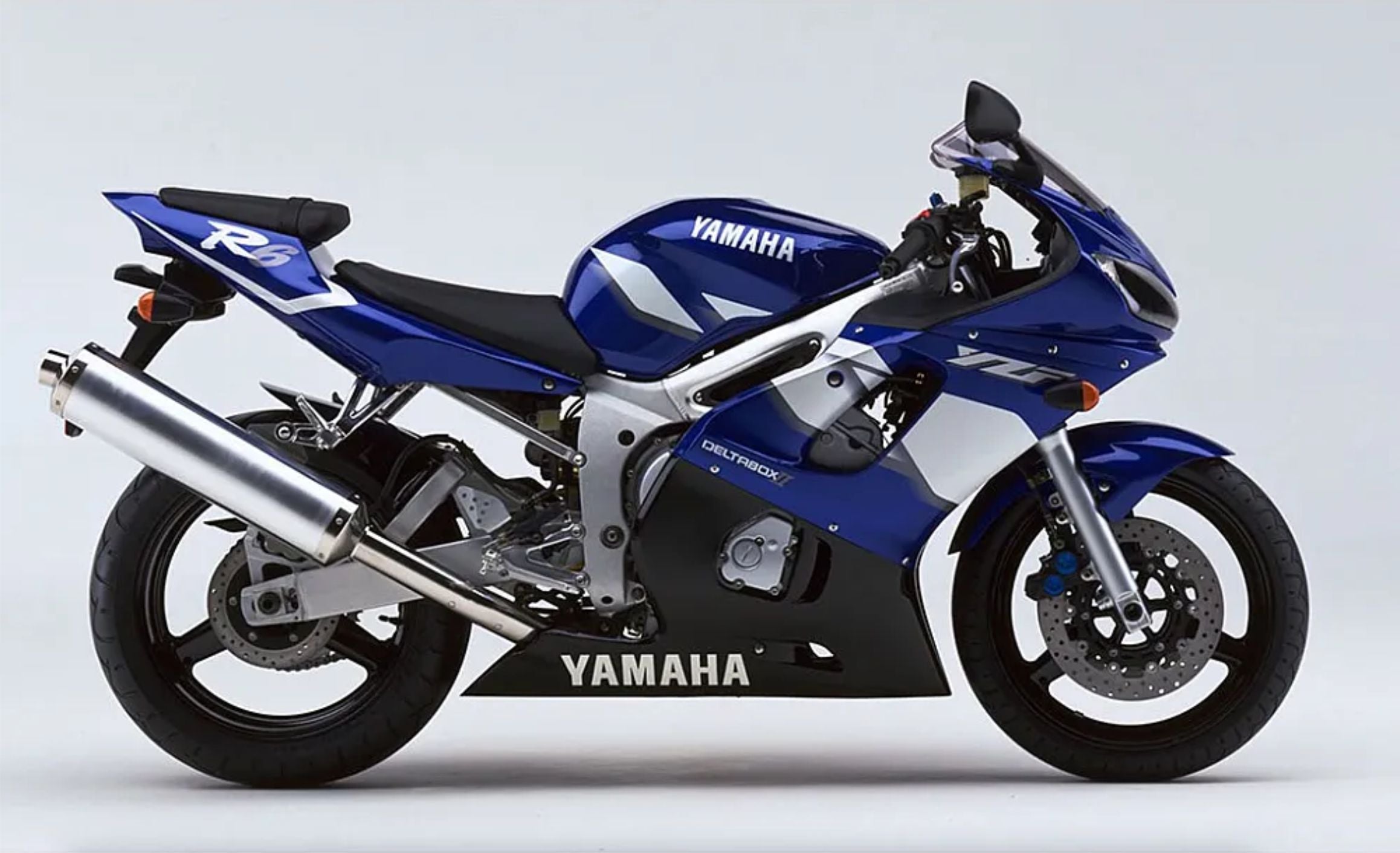 YAMAHA YZF R6 1998-2002 Template Vector