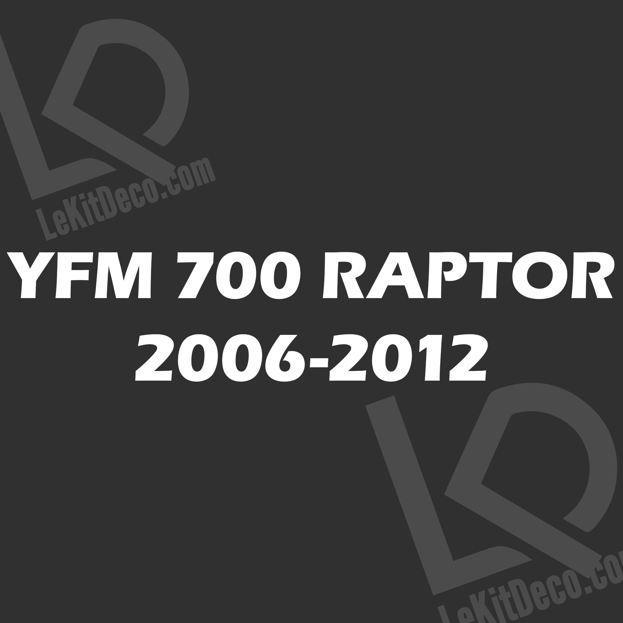 YFM 700 RAPTOR 2006-2012