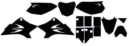 Yamaha TTR 50 2006 2007 2008 2009 2010 2011 2012 2013 2014 2015 2016 2017 2018 Graphics Template