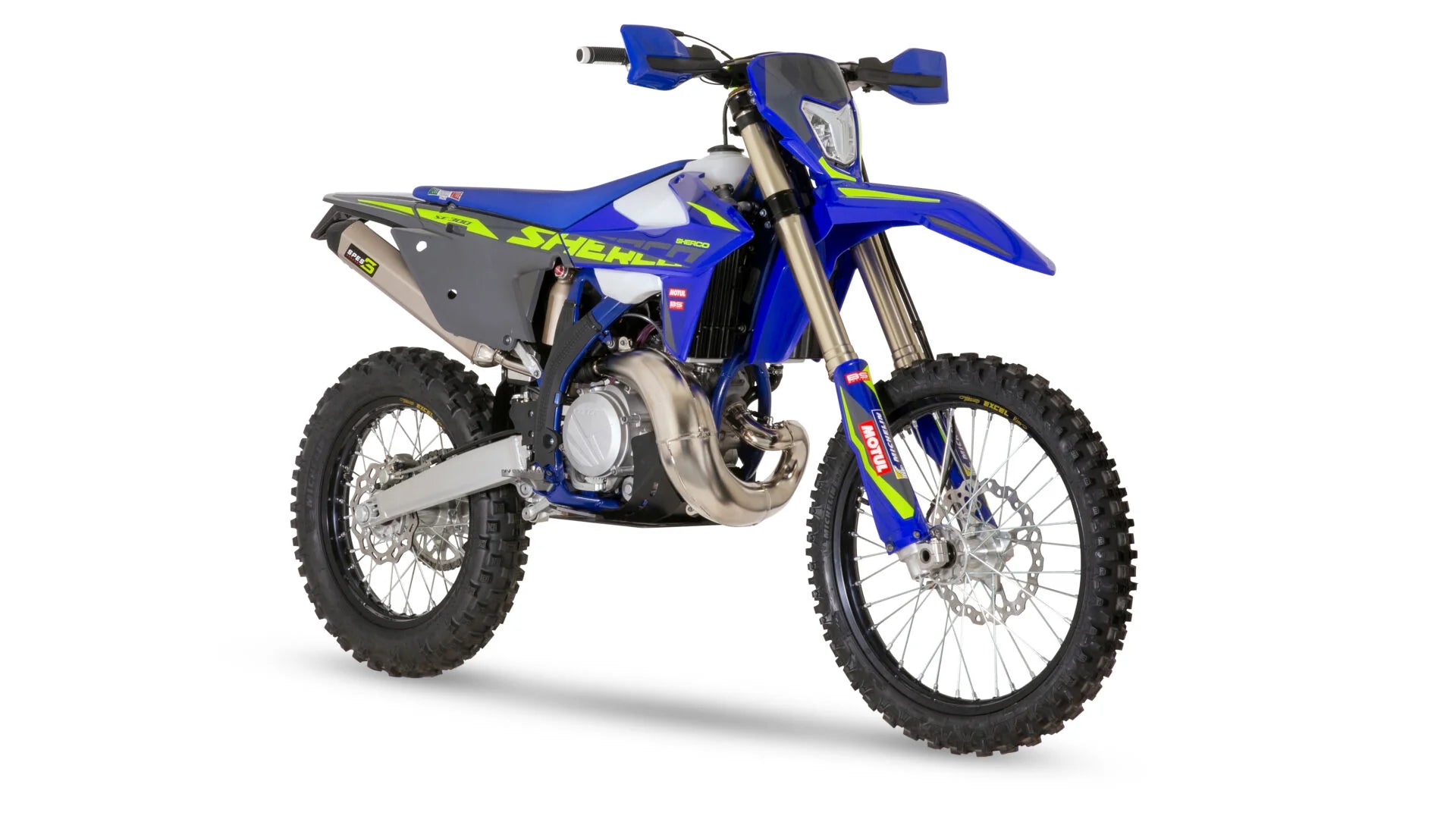 SHERCO SE SEF 2025 Template vector graphics