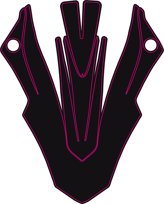 ACERBIS EVOLUTION - SUPERMOTO FRONT FENDER TEMPLATE