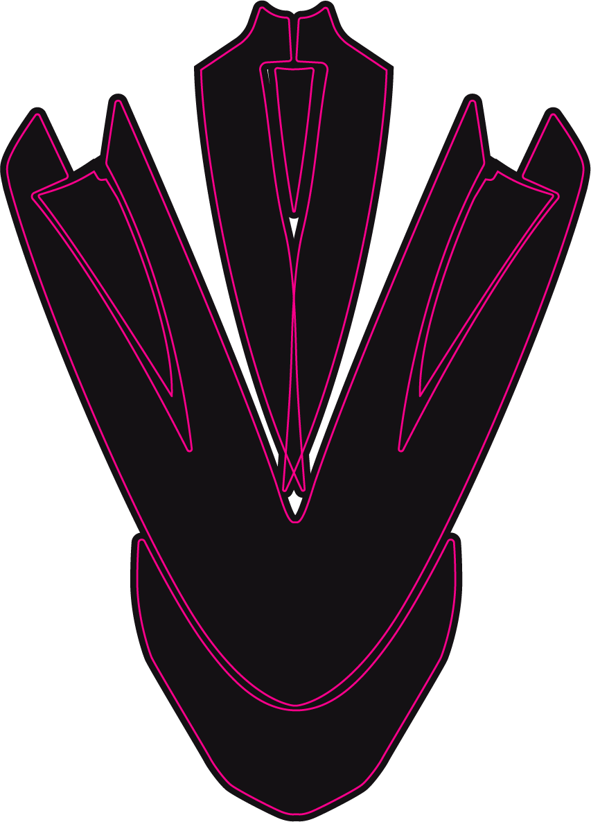 ACERBIS - SUPERMOTO FRONT FENDER TEMPLATE