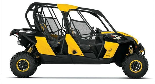 CAN AM MAVERICK MAX 1000R 4 DOOR 2017-2018 UTV Graphics Template Vector