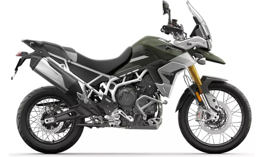 TRIUMPH TIGER 900 GT PRO 2020-2023 Template vector graphics