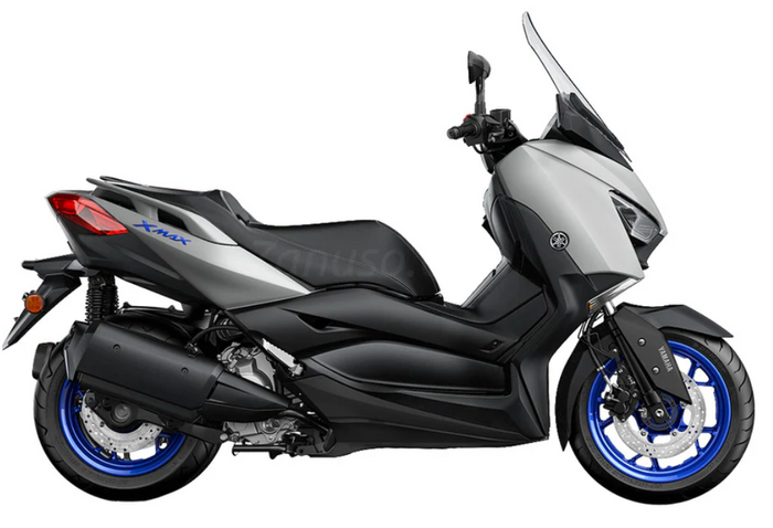 YAMAHA XMAX 300 2017-2022 Maxi Scooter Graphics Template Vector