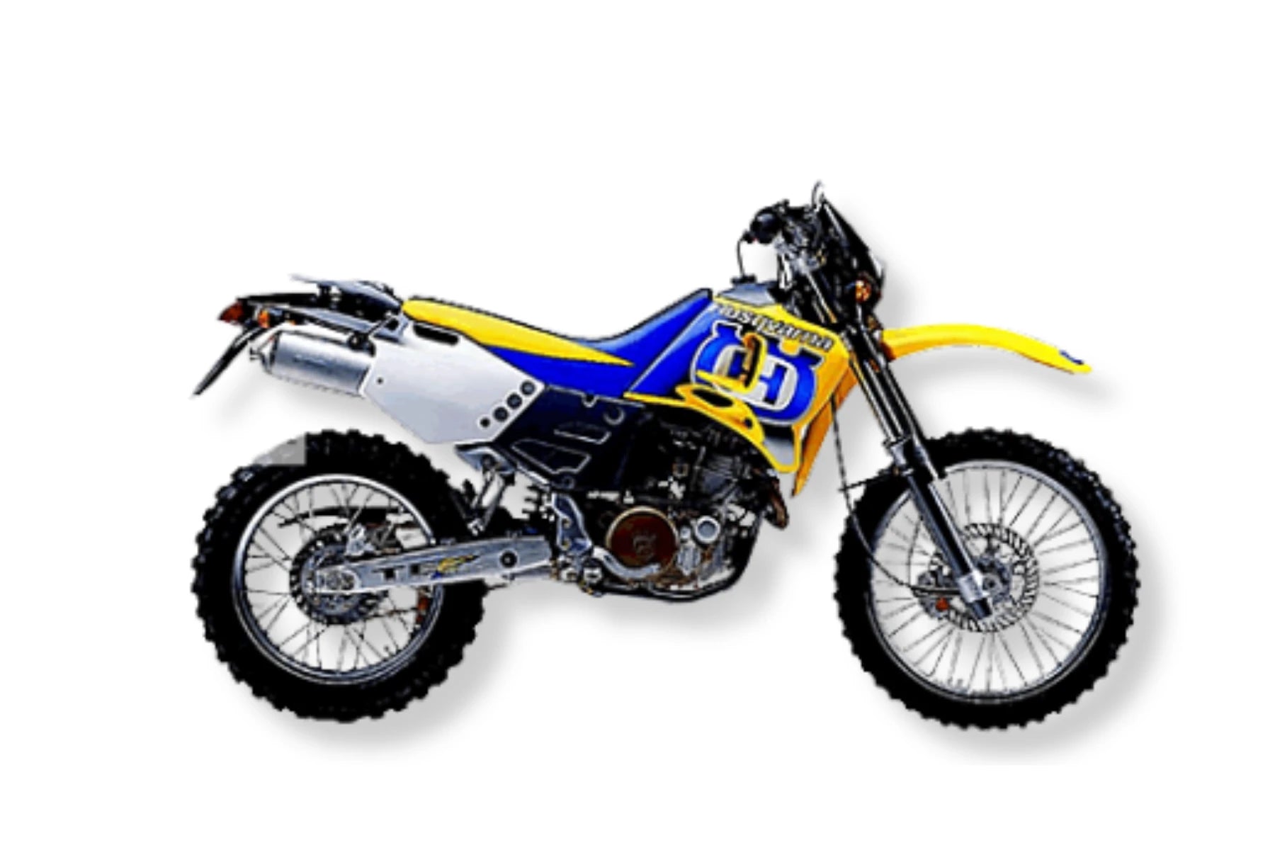 Husqvarna TE 410 510 610 1999 2000 2001 Graphics Template