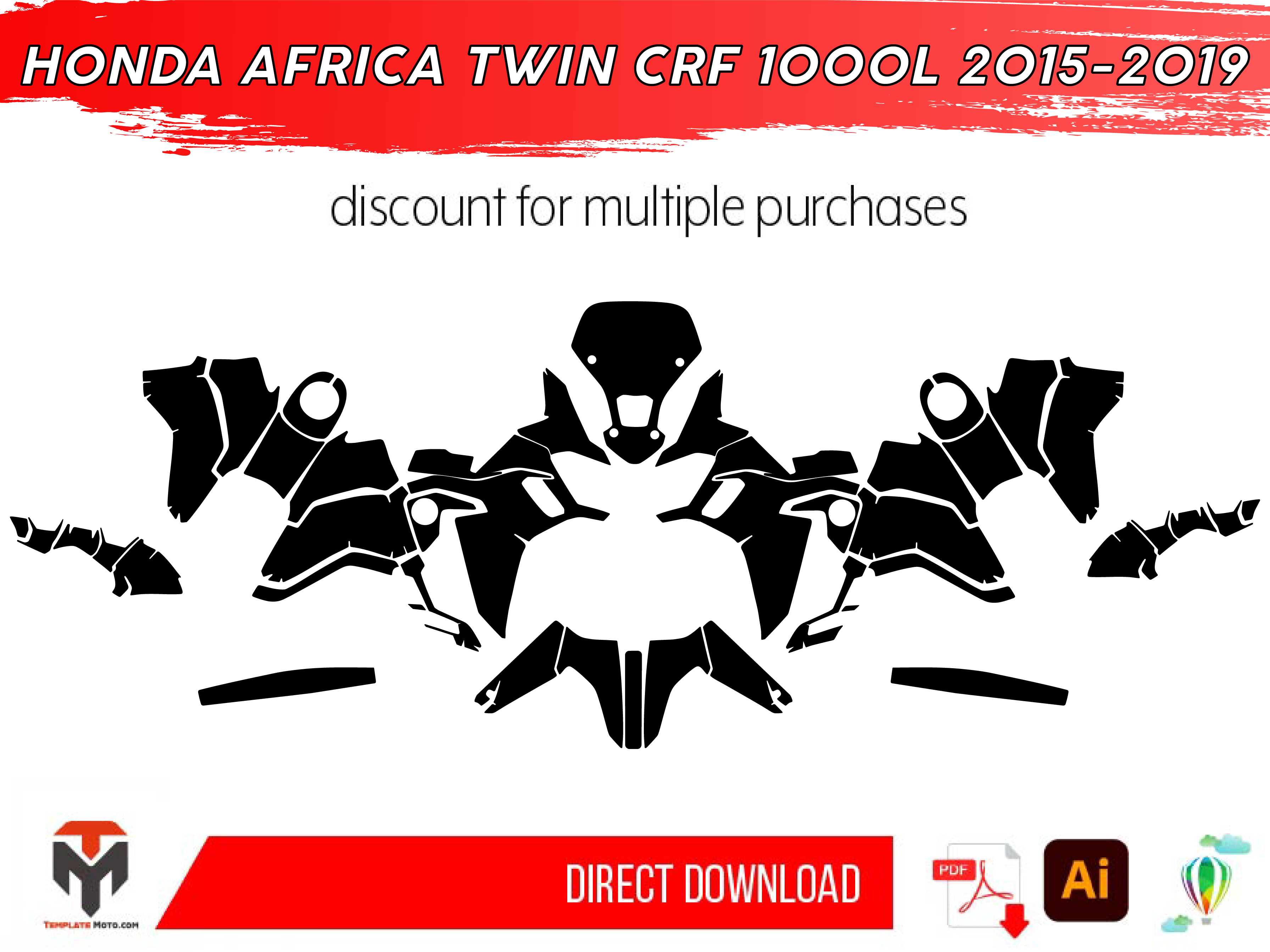 HONDA AFRICA TWIN CRF 1000L 2015-2019