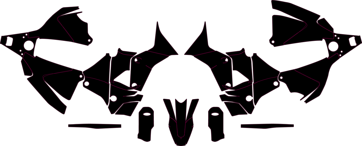 HUSQVARNA AURORA RALLY 701 XPLORER Template Graphics Vector