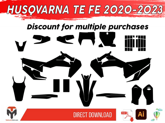 HUSQVARNA TE FE 250 350 450 2020-2023