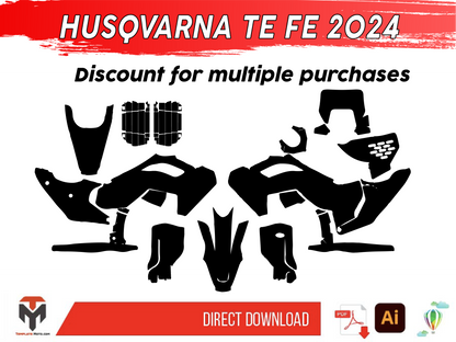 HUSQVARNA TE FE 125 250 450 2024