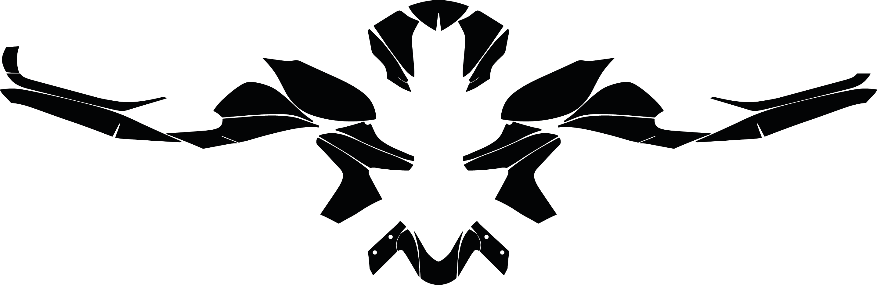 Kawasaki ER-6N-2006-2008 Sportbike Template Graphics