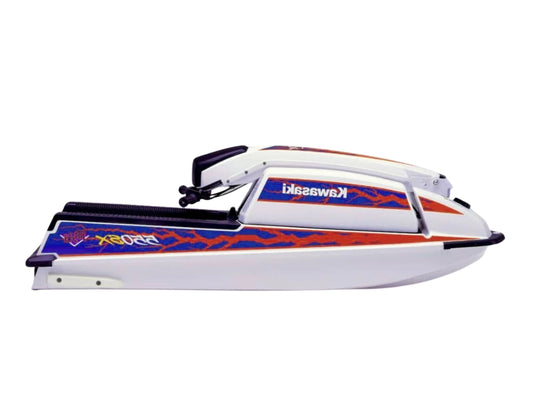 KAWASAKI 550 SX Jetski Graphics Template Vector