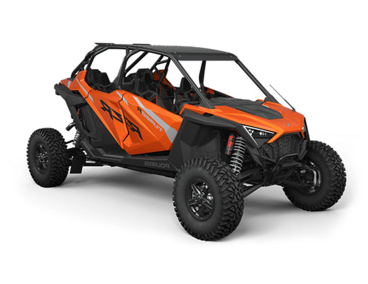 POLARIS RZR TURBO R 4 ULTIMATE 2020-2023 UTV Graphics Template Vector