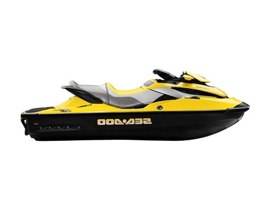SEA DOO RXT X 260 300 2011-2017 Jetski Graphics Template Vector