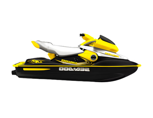 SEA DOO XP 1997-2004 Jetski Graphics Template Vector