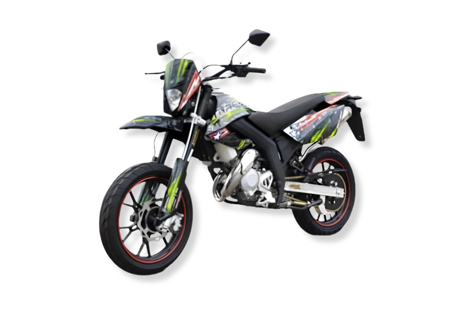 Masai Razer 50 SM 2012-2025 50cc Graphics Template Vector