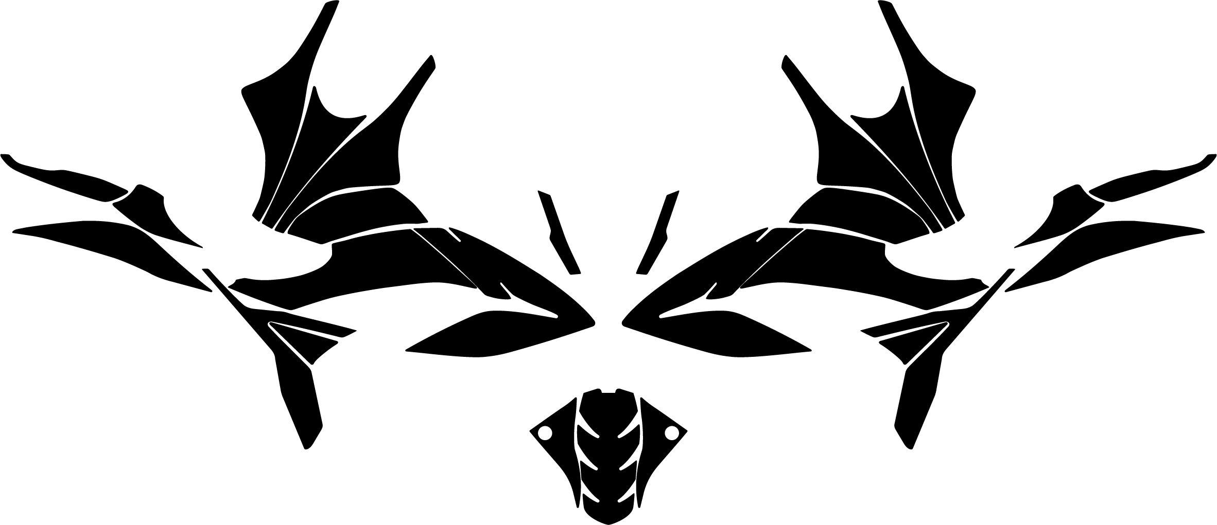 SUZUKI GIXXER 150 155 250 2021-2023 Graphics Template Vector