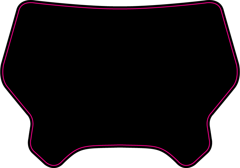 UFO FIREFLY - HEADLIGHT MASK TEMPLATE