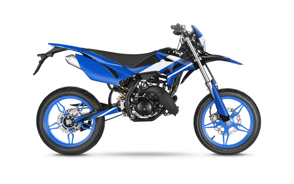 On the bike, in Photoshop