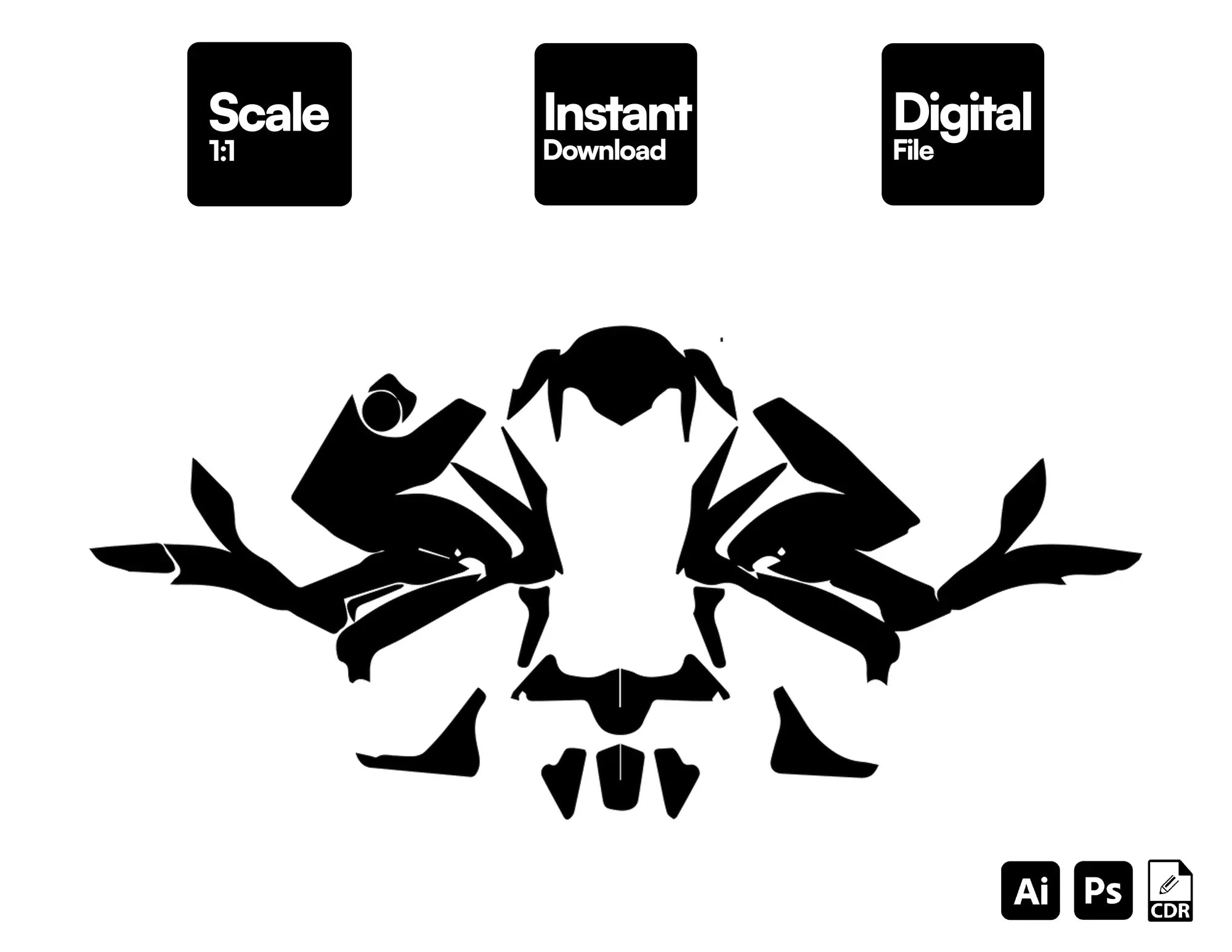 BAJAJ DOMINAR 400 template graphics
