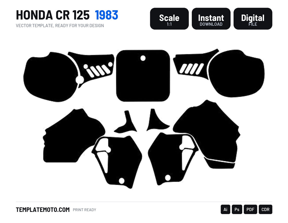 HONDA CR 125 1983