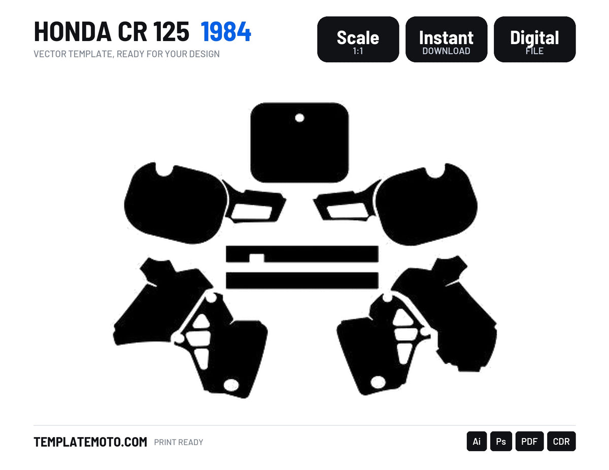 HONDA CR 125 1984