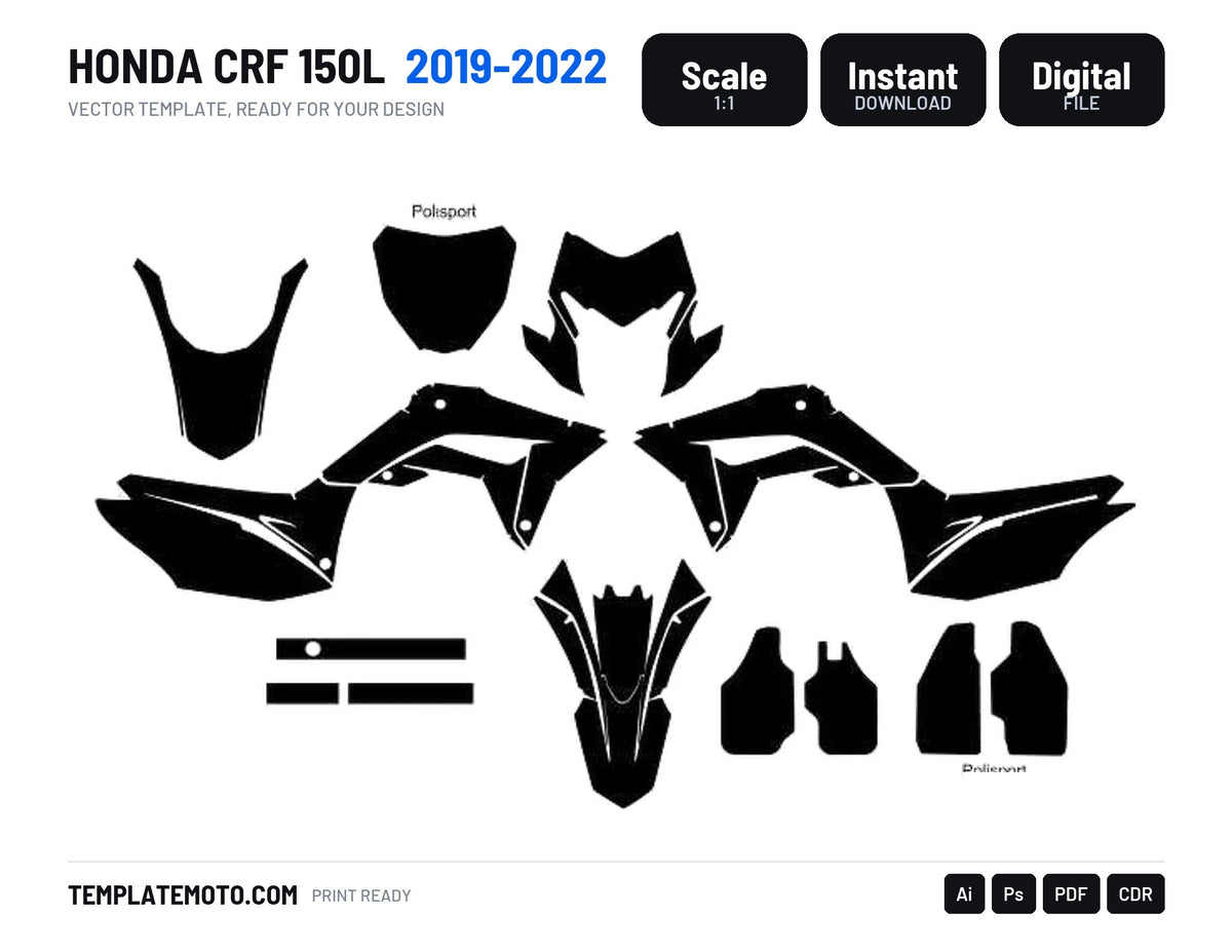 HONDA CRF 150L 2019-2022