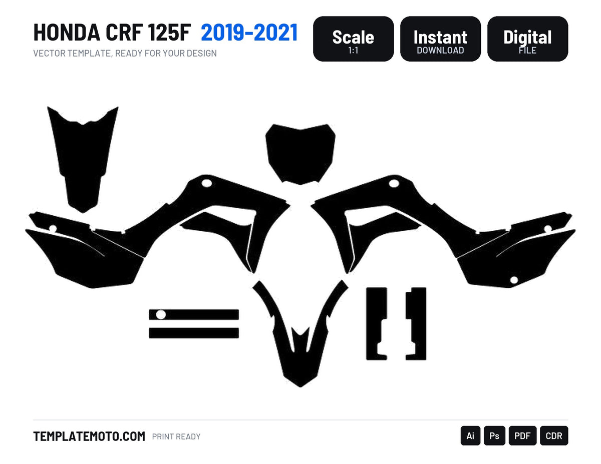 HONDA CRF 125F 2019-2021