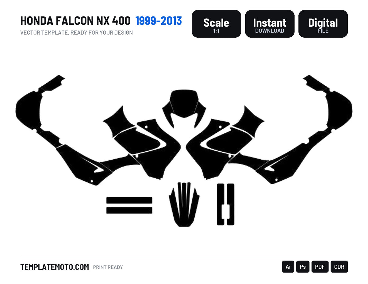 HONDA FALCON NX 400 1999-2013