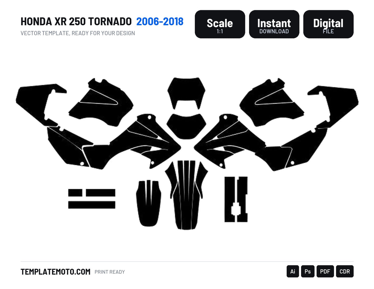HONDA XR 250 TORNADO 2006-2018