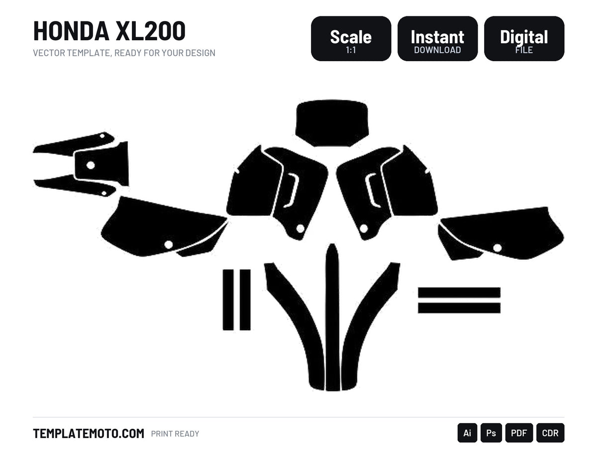 HONDA XL200