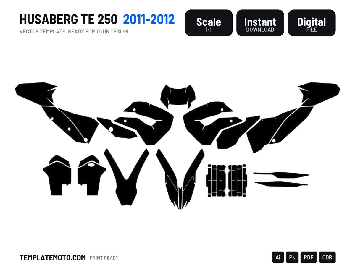 HUSABERG TE 250  2011-2012