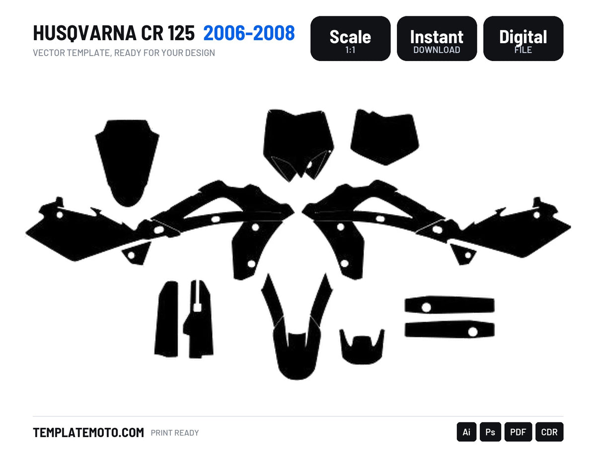 HUSQVARNA CR 125 2006-2008