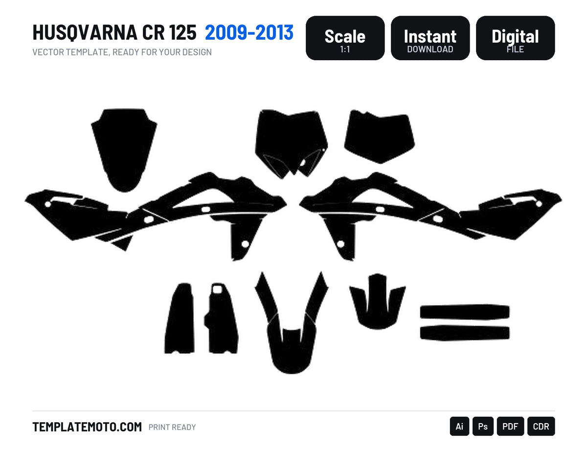 HUSQVARNA CR 125 2009-2013