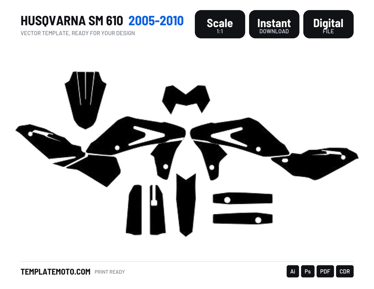 HUSQVARNA SM 610 2005-2010