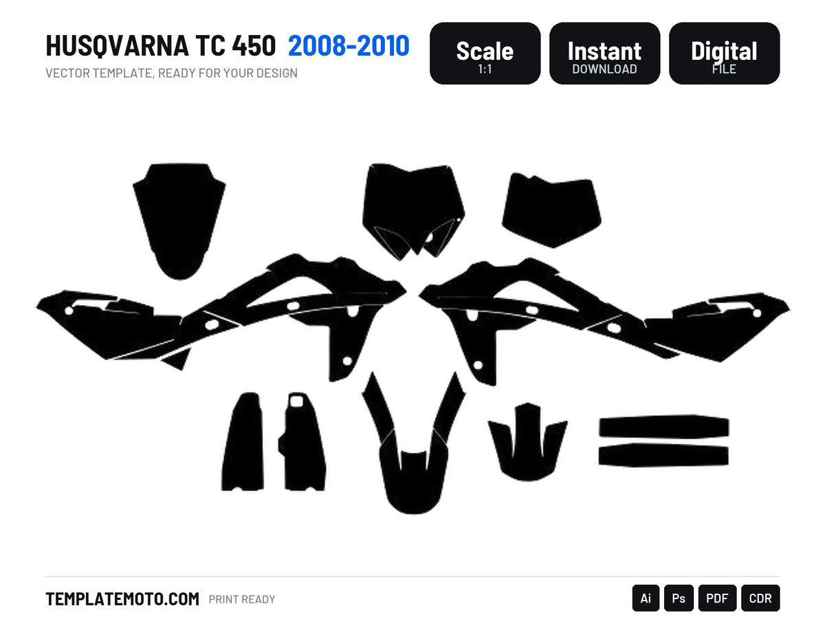 HUSQVARNA TC 450 2008-2010