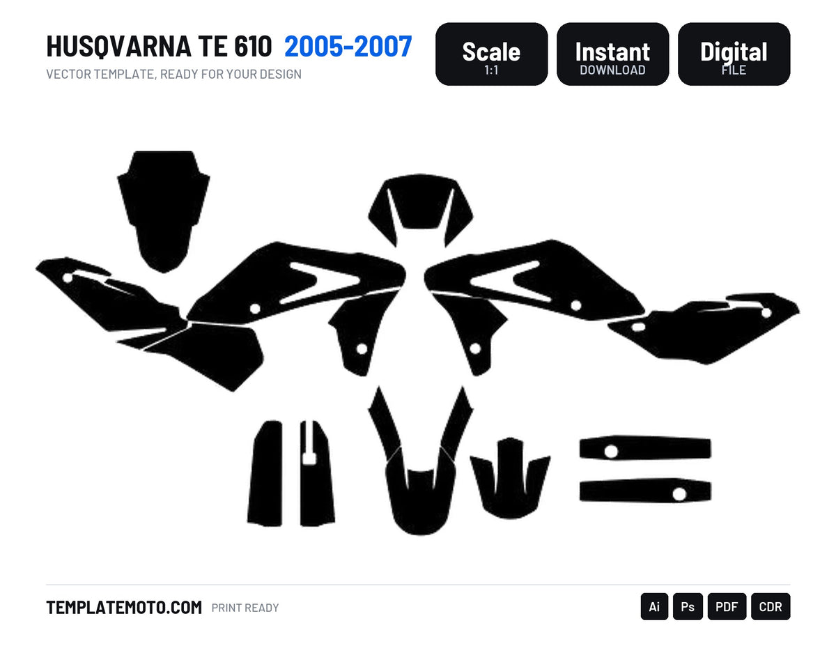 HUSQVARNA TE 610 2005-2007