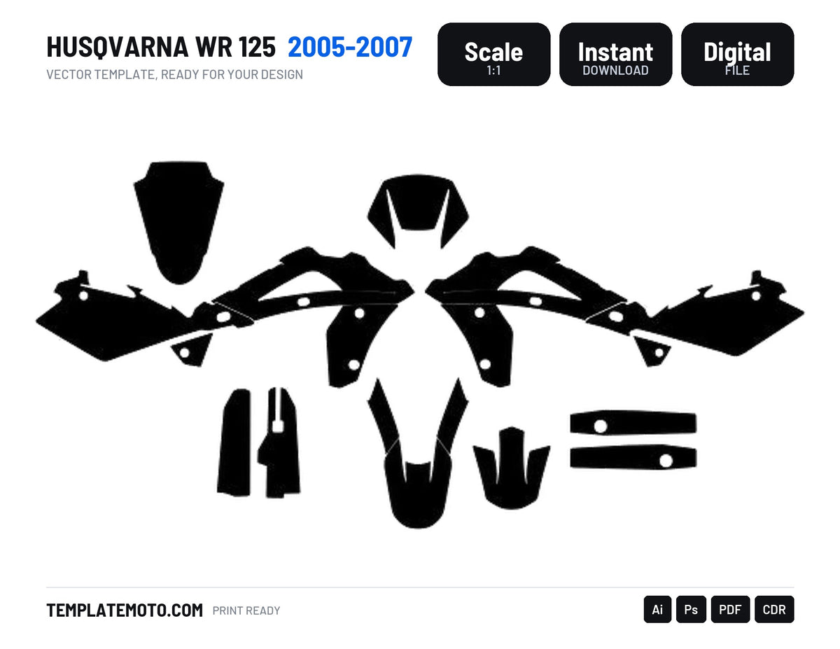 HUSQVARNA WR 125 2005-2007