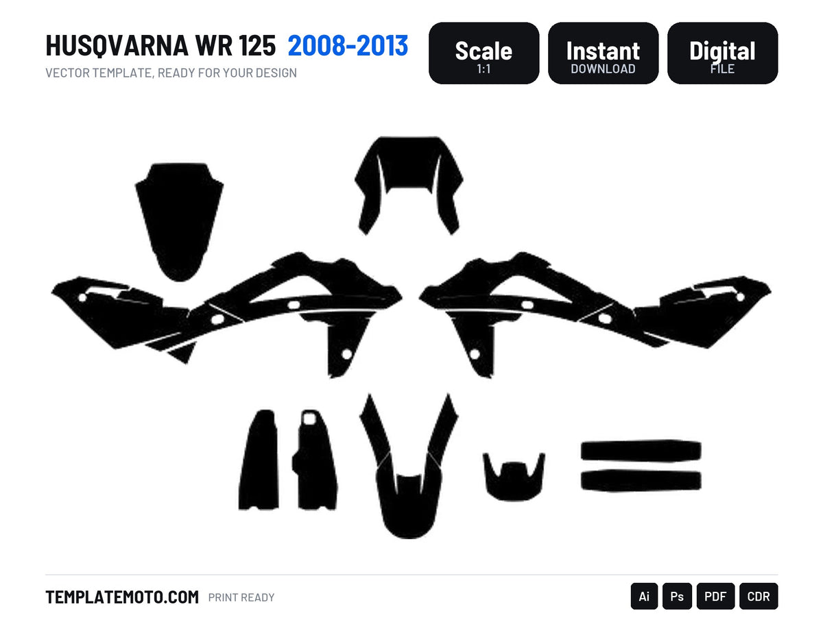 HUSQVARNA WR 125 2008-2013
