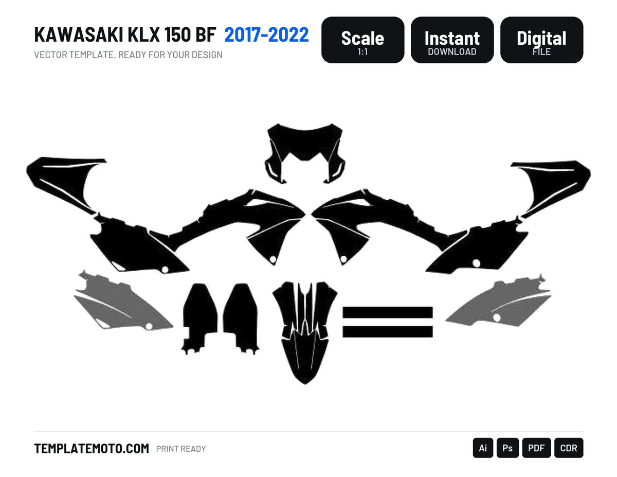KAWASAKI KLX 150 BF 2017-2022