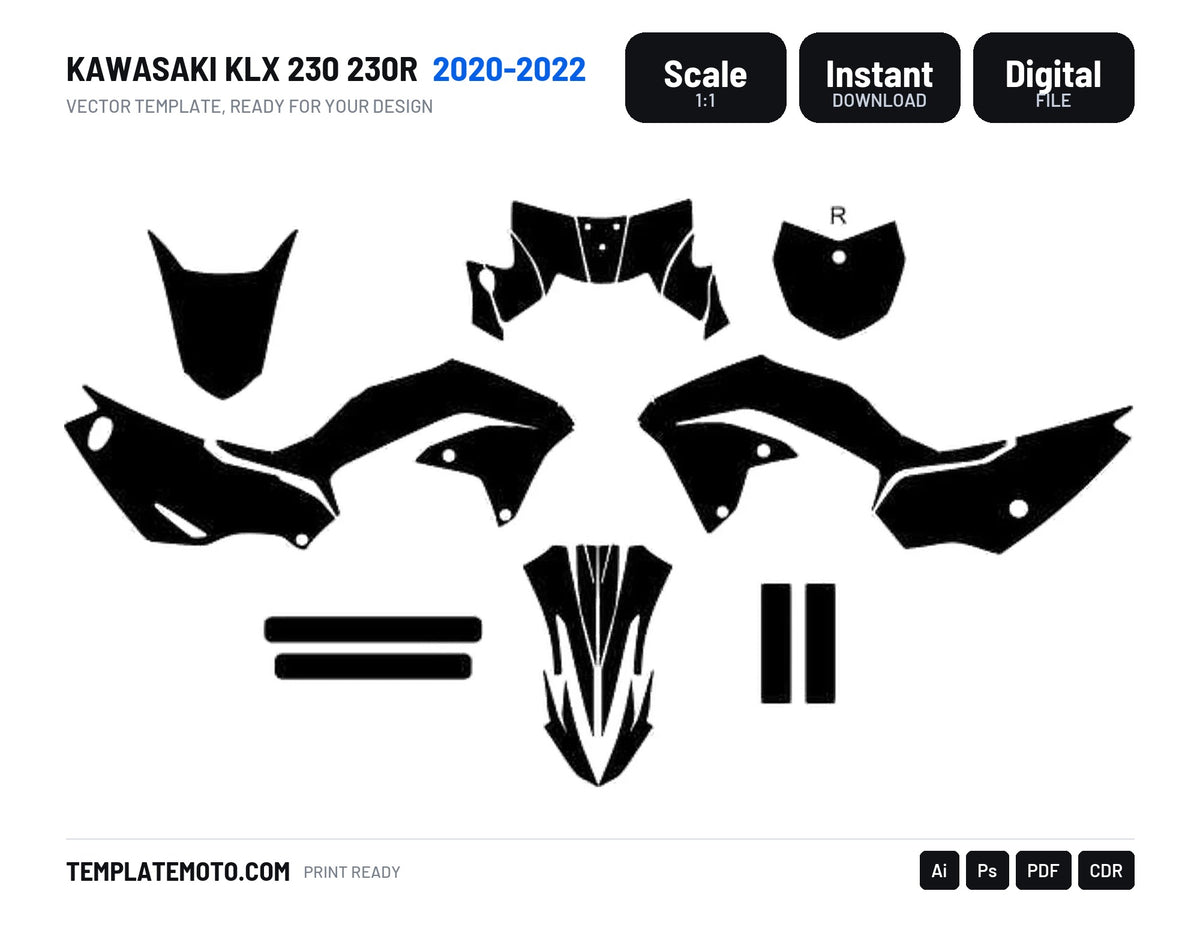 KAWASAKI KLX 230 230R 2020-2022